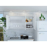 Mueble Superior con Tres Puertas Plus Blanco 120 cm - Cocinas | Bylmo