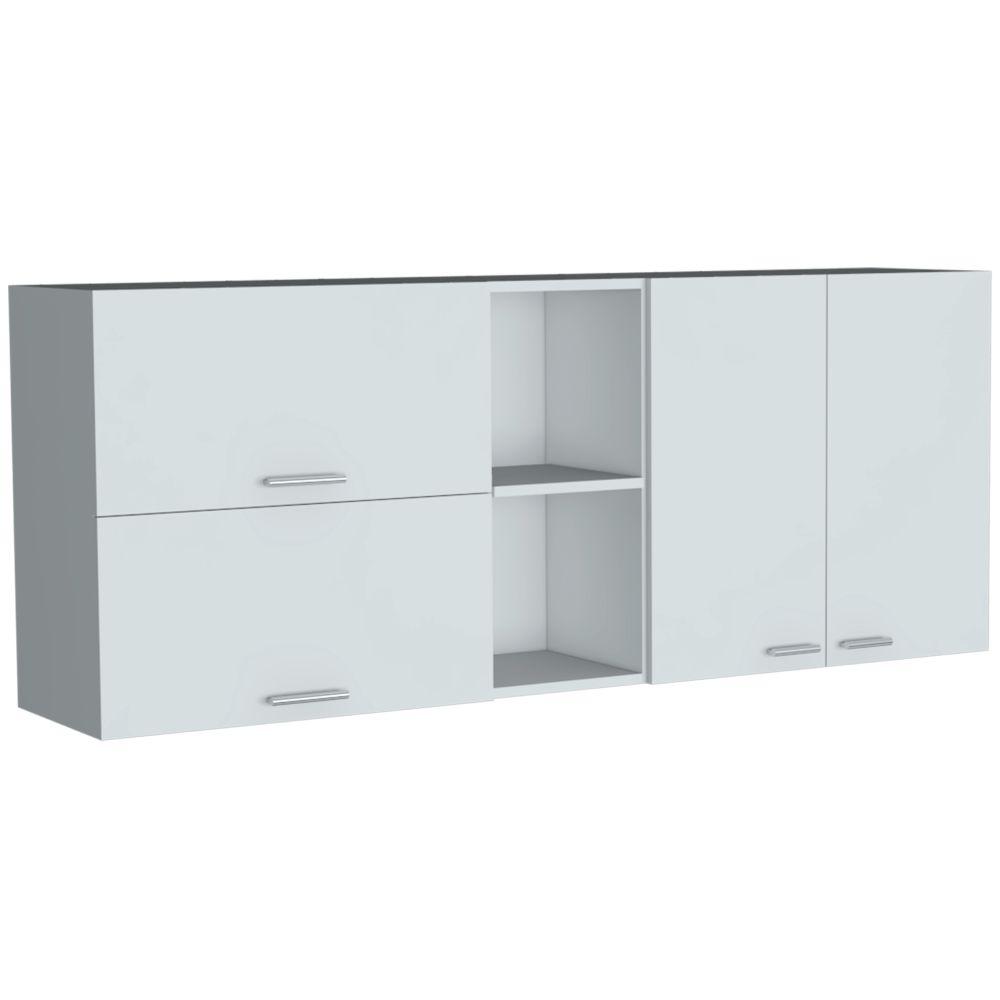 Mueble Superior con Cuatro Puertas Opra Blanco 150 cm - Cocinas | Bylmo