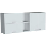 Mueble Superior con Cuatro Puertas Opra Blanco 150 cm - Cocinas | Bylmo