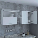 Mueble Superior con Cuatro Puertas Opra Blanco 150 cm - Cocinas | Bylmo