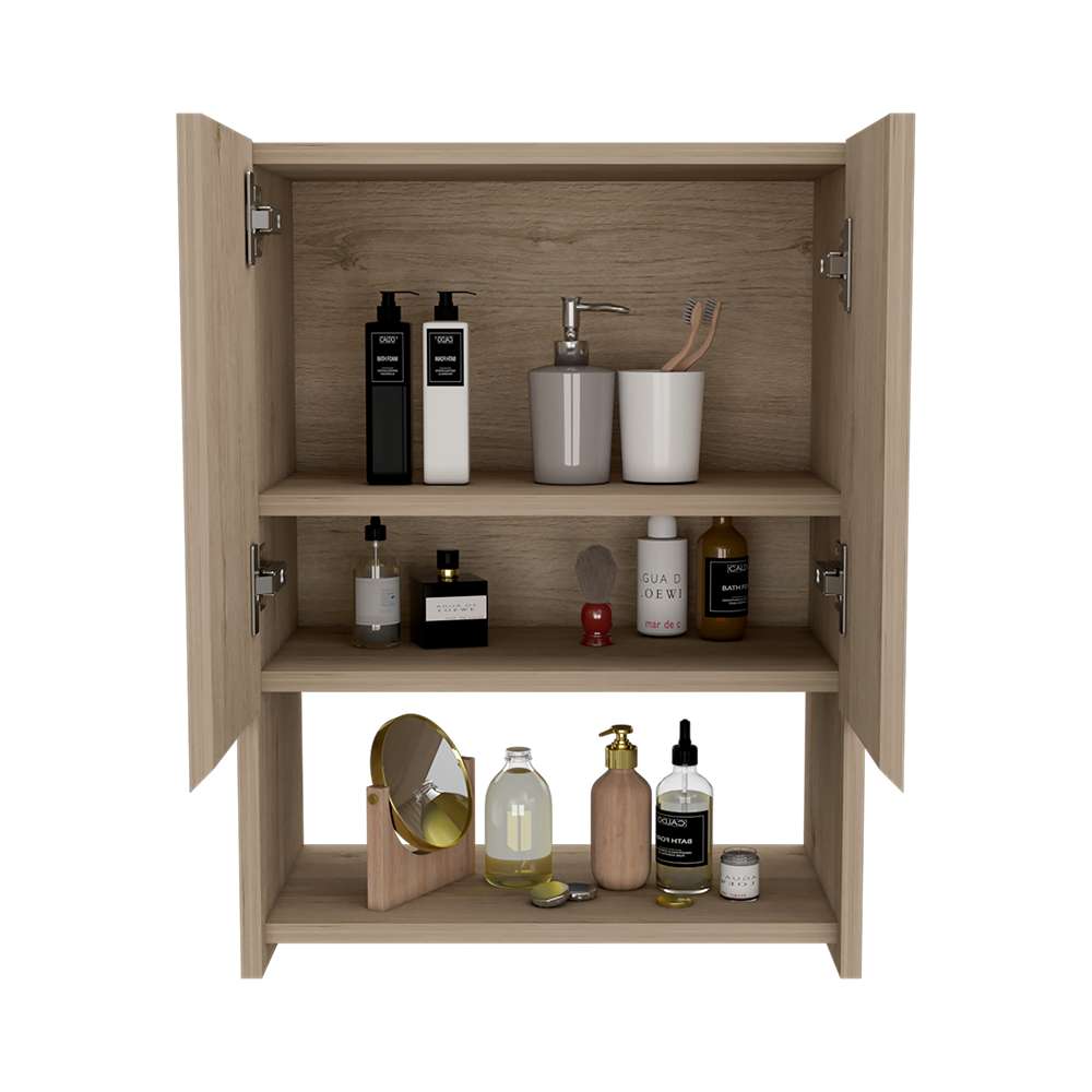 Gabinete Ventus Rovere 45 cm con Dos Puertas y Entrepaño - Gabinetes | Bylmo