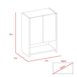 Gabinete Ventus Rovere 45 cm con Dos Puertas y Entrepaño - Gabinetes | Bylmo