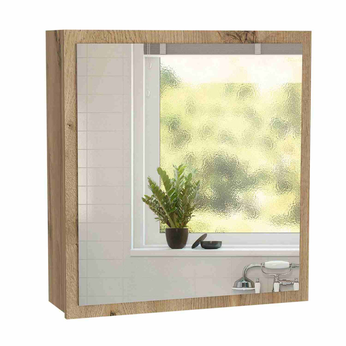 Gabinete de Baño Duma Duna 50 cm con Espejo - Gabinetes de Baño | Bylmo