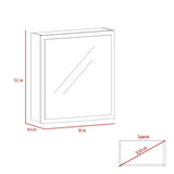 Gabinete de Baño Duma Duna 50 cm con Espejo - Gabinetes de Baño | Bylmo