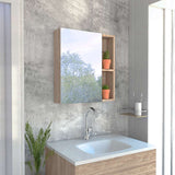 Gabinete Labelle Miel 45 cm con Espejo y Entrepaños - Gabinetes | Bylmo