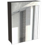 Gabinete Lumo Wengue 40 cm con Espejo - Gabinetes | Bylmo