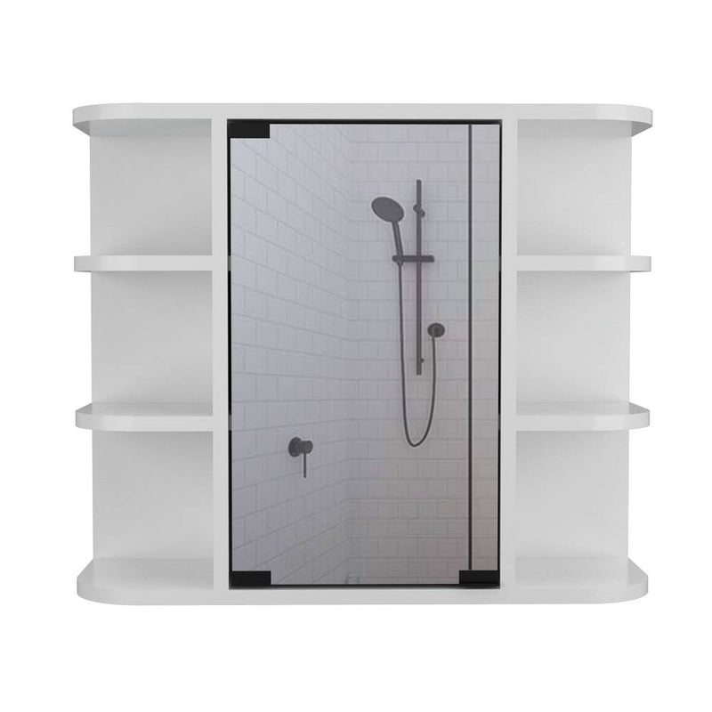Gabinete Milan Blanco 60 cm con Espejo y Entrepaños