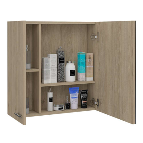 Gabinete Sines Rovere 60 cm con Dos Puertas y Espejo - Gabinetes | Bylmo