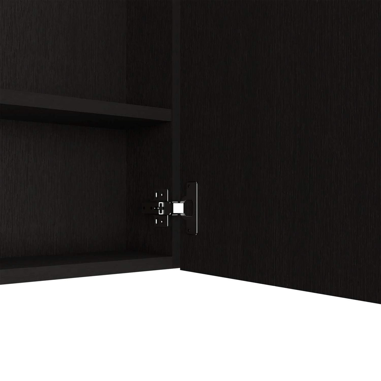 Gabinete de Baño Sines Plus Wengue 60x60cm Cuadrado con Espejo y con Dos Entrepaños - Gabinetes de Baño | Bylmo