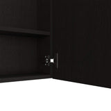 Gabinete de Baño Sines Plus Wengue 60x60cm Cuadrado con Espejo y con Dos Entrepaños - Gabinetes de Baño | Bylmo