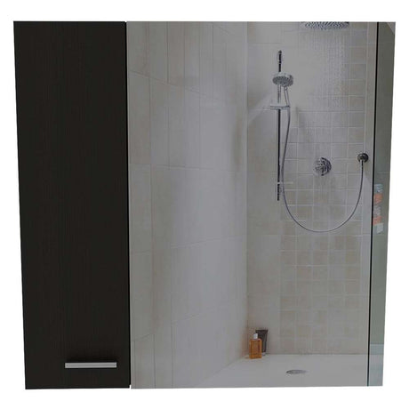 Gabinete Sines Wengue 60 cm con Dos Puertas y Espejo - Gabinetes | Bylmo