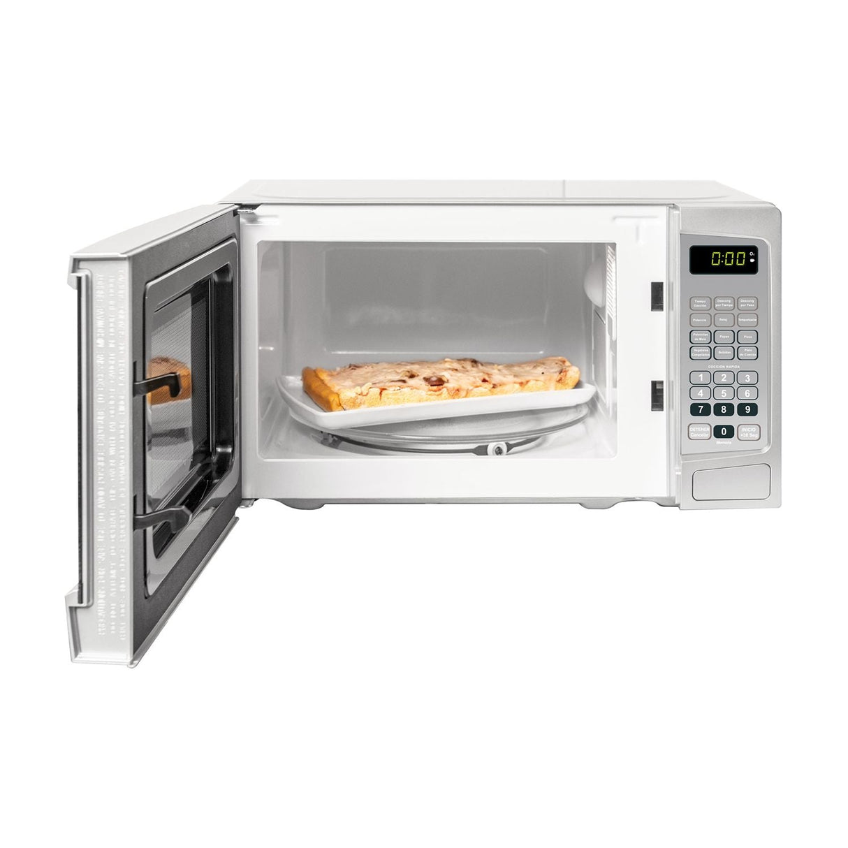 Horno Microondas Challenger Gris 43.9x33cm De Sobreponer y de 20 Litros - Cocinas | Bylmo