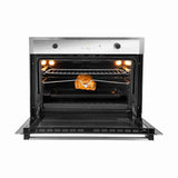 Horno de Empotrar Mixto Challenger Acero 76x60cm 69 Litros Con Pantalla Digital y con Temporizador - Electrodomesticos | Bylmo