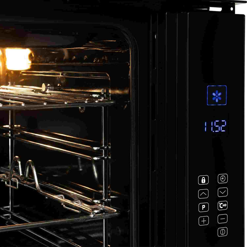 Horno de Empotrar HE 90 cm Acero Eléctrico 220 Voltios