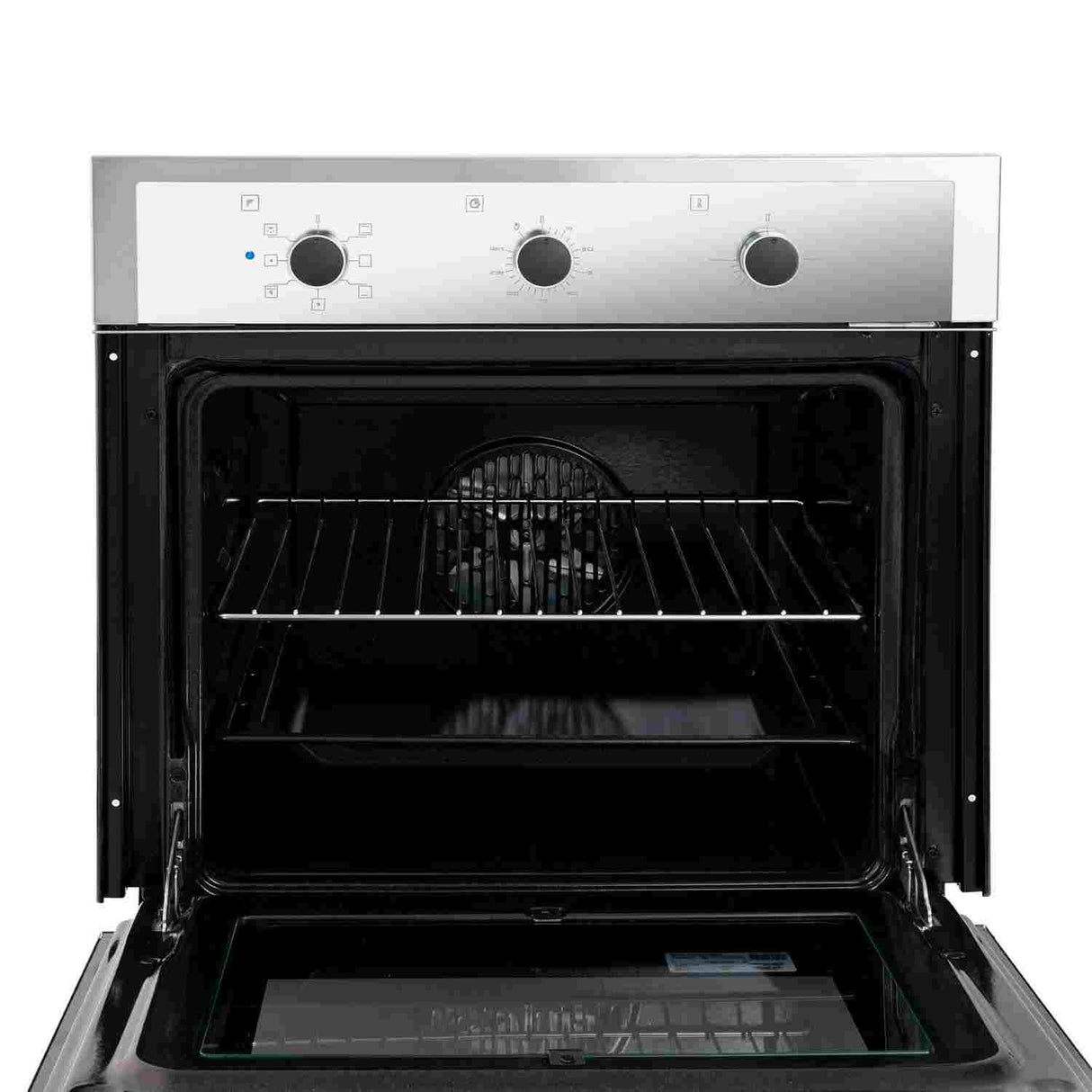 Horno de Empotrar Electrico Challenger Acero 60x60cm 53 Litros 220 Vatios y con Temporizador - Electrodomesticos | Bylmo
