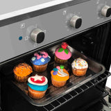 Horno de Empotrar Electrico Challenger Acero 60x60cm 53 Litros y con Temporizador - Electrodomesticos | Bylmo