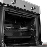 Horno de Empotrar Mixto Challenger Acero 60x60cm 53 Litros - Electrodomesticos | Bylmo