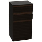 Cómoda Kamelot Wengue 59 cm con Espejo, Dos Cajones y Dos Puertas - Cajoneras | Bylmo