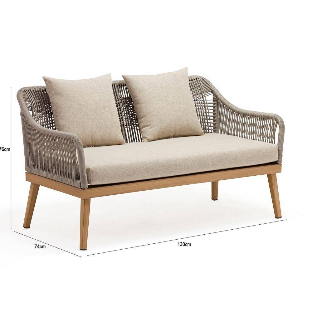 Comedor Kreta Miel 100 cm de Exterior - Comedores | Bylmo