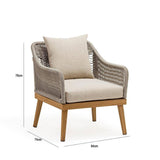 Comedor Kreta Miel 100 cm de Exterior - Comedores | Bylmo