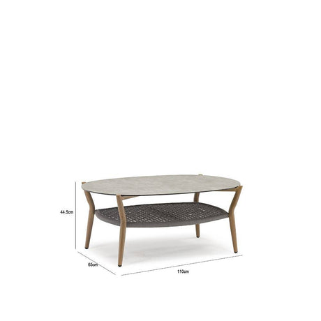 Comedor Nórdico Gris 110 cm de Exterior - Comedores | Bylmo