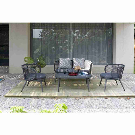 Comedor Verona Gris 110 cm de Exterior - Comedores | Bylmo