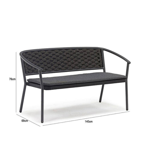 Comedor Tour Gris 90 cm de Exterior - Comedores | Bylmo