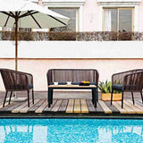 Comedor Barcelona Chocolate 100 cm de Exterior - Comedores | Bylmo