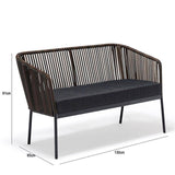 Comedor Barcelona Chocolate 100 cm de Exterior - Comedores | Bylmo