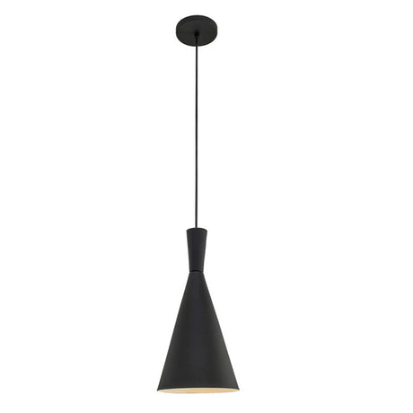 Lámpara Colgante LED Berlín Negro 18x39cm para Una Luz Ajustable en Altura y con Bombilla - Iluminacion | Bylmo