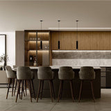 Lámpara Colgante LED Milano Negro 5x25cm para Una Luz Ajustable en Altura y con Bombilla - Iluminacion | Bylmo