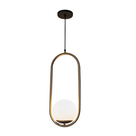 Lámpara Colgante LED Tivoly Bronce Eco 15x50cm para Una Luz Ajustable en Altura y con Bombilla - Iluminacion | Bylmo