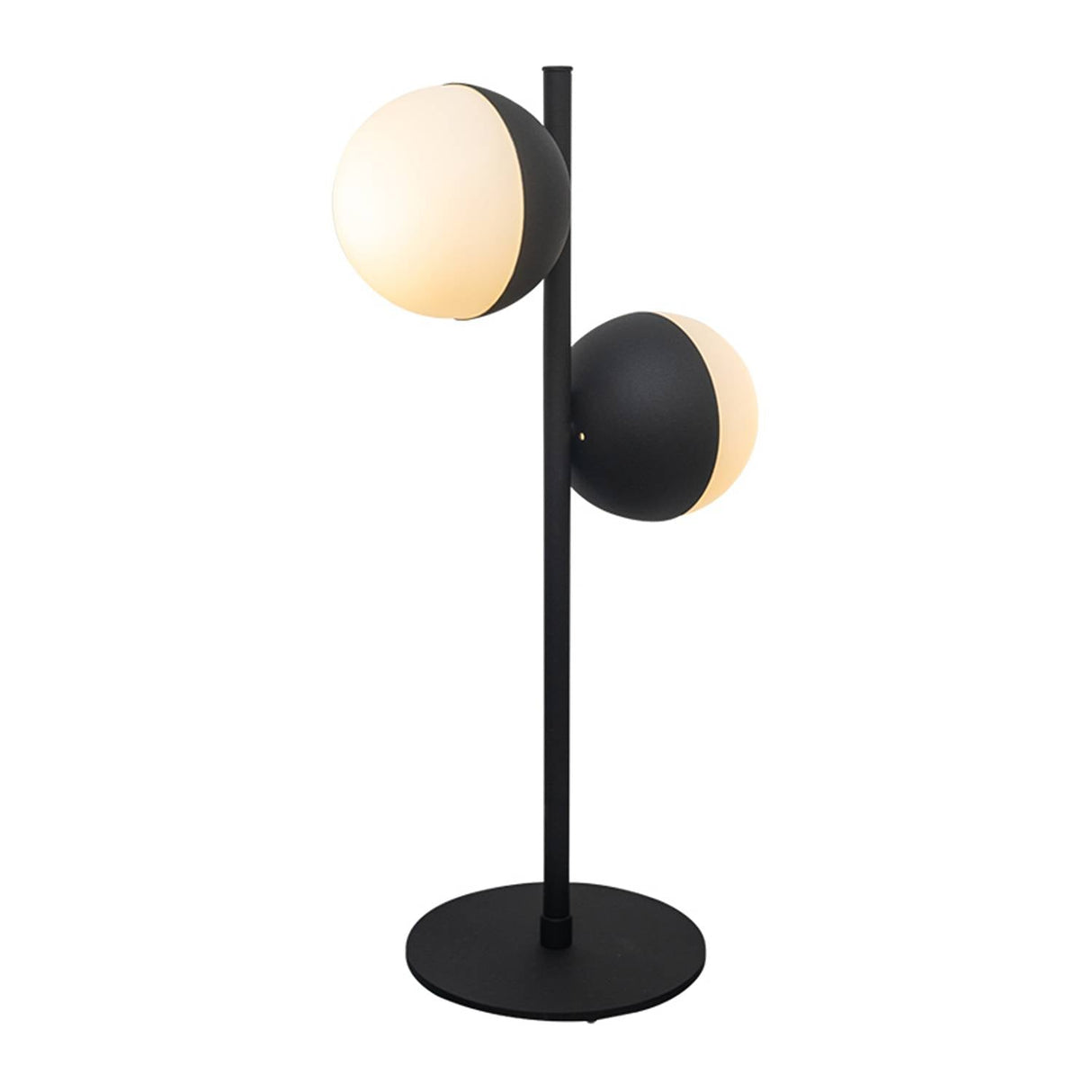 Lámpara de Mesa LED Cosmos Bronce Eco 25x55cm de Dos Luces con Bombilla - Iluminacion | Bylmo