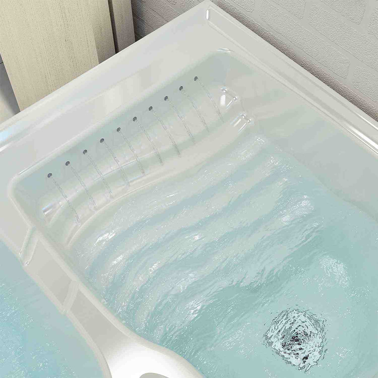 Lavadero Aqua Blanco 80 cm con Almacenamiento y Puertas - Muebles de Aseo y Ropas | Bylmo