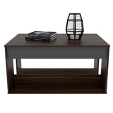 Mesa Dalí Habano y Plomo 100 cm - Mesas | Bylmo