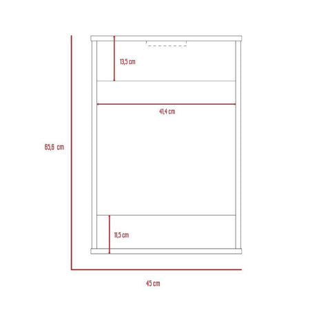 Mesa Dalí Habano y Plomo 45 cm - Mesas | Bylmo