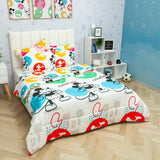 Cubrelecho Acolchado Infantil Blanco para Cama Semidoble 120 X 190 Cm Doble Faz de Mickey - Otros textiles | Bylmo