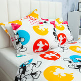 Cubrelecho Acolchado Infantil Blanco para Cama Semidoble 120 X 190 Cm Doble Faz de Mickey - Otros textiles | Bylmo