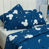 Cubrelecho Español Infantil Azul Oscuro para Cama Doble 140 X 190 Cm Doble Faz de Mickey - Ropa de Cama | Bylmo