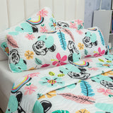 Cubrelecho Español Infantil Multicolor para Cama Doble 140 X 190 Cm Doble Faz de Minnie - Ropa de Cama | Bylmo