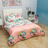 Cubrelecho Acolchado Infantil Multicolor para Cama Doble 140 X 190 Cm Doble Faz de Minnie - Otros textiles | Bylmo