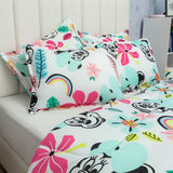 Cubrelecho Acolchado Infantil Multicolor para Cama Doble 140 X 190 Cm Doble Faz de Minnie - Otros textiles | Bylmo