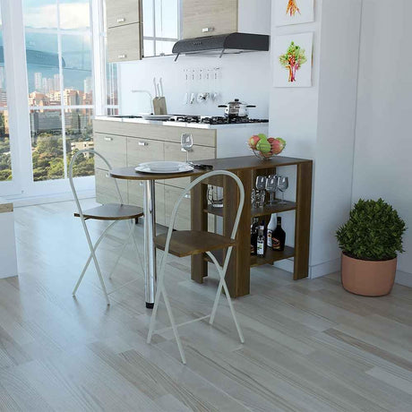 Mesa Nova Caramelo 120 cm con Entrepaños - Mesas | Bylmo