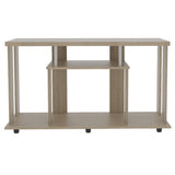Mesa para TV Lannes Rovere 121x67cm Para TV Hasta 50 Pulgadas sin Cajones y con Patas - Muebles para TV | Bylmo