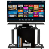 Mesa para TV Invy Wengue 99x68.5cm Para TV Hasta 40 Pulgadas sin Cajones con Ranuras para Cables y con Patas - Muebles para TV | Bylmo