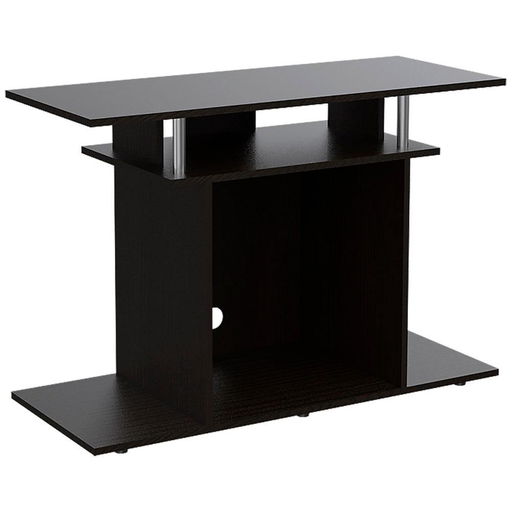 Mesa para TV Invy Wengue 99x68.5cm Para TV Hasta 40 Pulgadas sin Cajones con Ranuras para Cables y con Patas - Muebles para TV | Bylmo