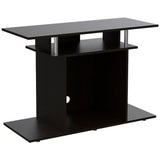 Mesa para TV Invy Wengue 99x68.5cm Para TV Hasta 40 Pulgadas sin Cajones con Ranuras para Cables y con Patas - Muebles para TV | Bylmo