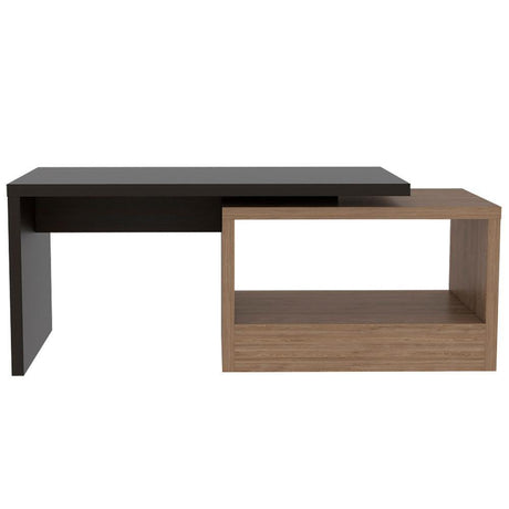 Mesa de Centro Kaia Wengue 100x40cm Rectangular - Mesas | Bylmo