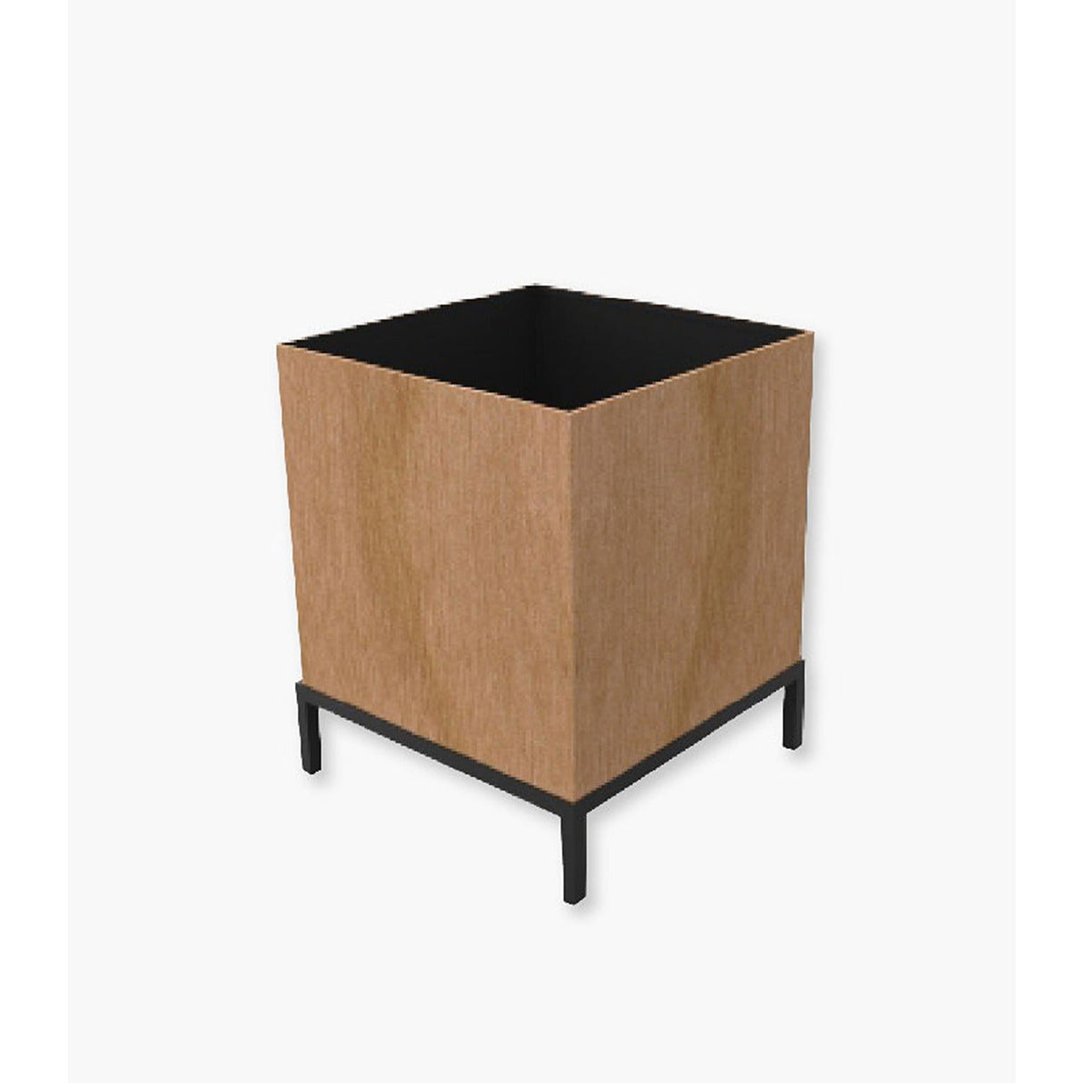 Maceta Fiona Madera 40 cm Cuadrado - Jardineria | Bylmo