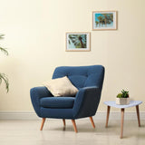 Mesa de Centro Blanco 39x35cm Triangular con Patas - Mesas | Bylmo